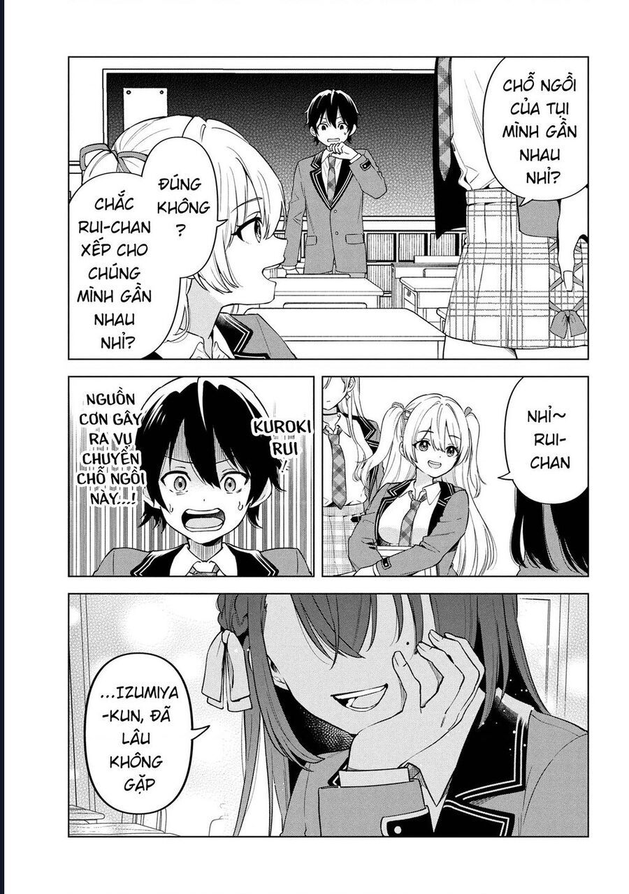 Inkya No Ore Ga Sekigae De S-Kyuu Bishoujo Ni Kakomaretara Himitsu No Kankei Ga Hajimatta - chap1 - Trang 14